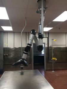 NEWLY INSTALLED SNORKEL EXHAUST FUME
HOODS FOR LAB