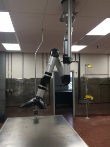 NEWLY INSTALLED SNORKEL EXHAUST FUME
HOODS FOR LAB