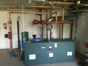 NEW BOILER SYSTEM
FOR APARTMENT COMPLEX