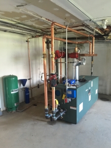 NEW BOILER SYSTEM
FOR APARTMENT COMPLEX