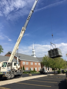 NEW 40-TON TRANE 
CHILLER INSTALLATION AT
BLOOMFIELD HILLS CHRUCH